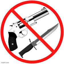 No Guns or Weapons